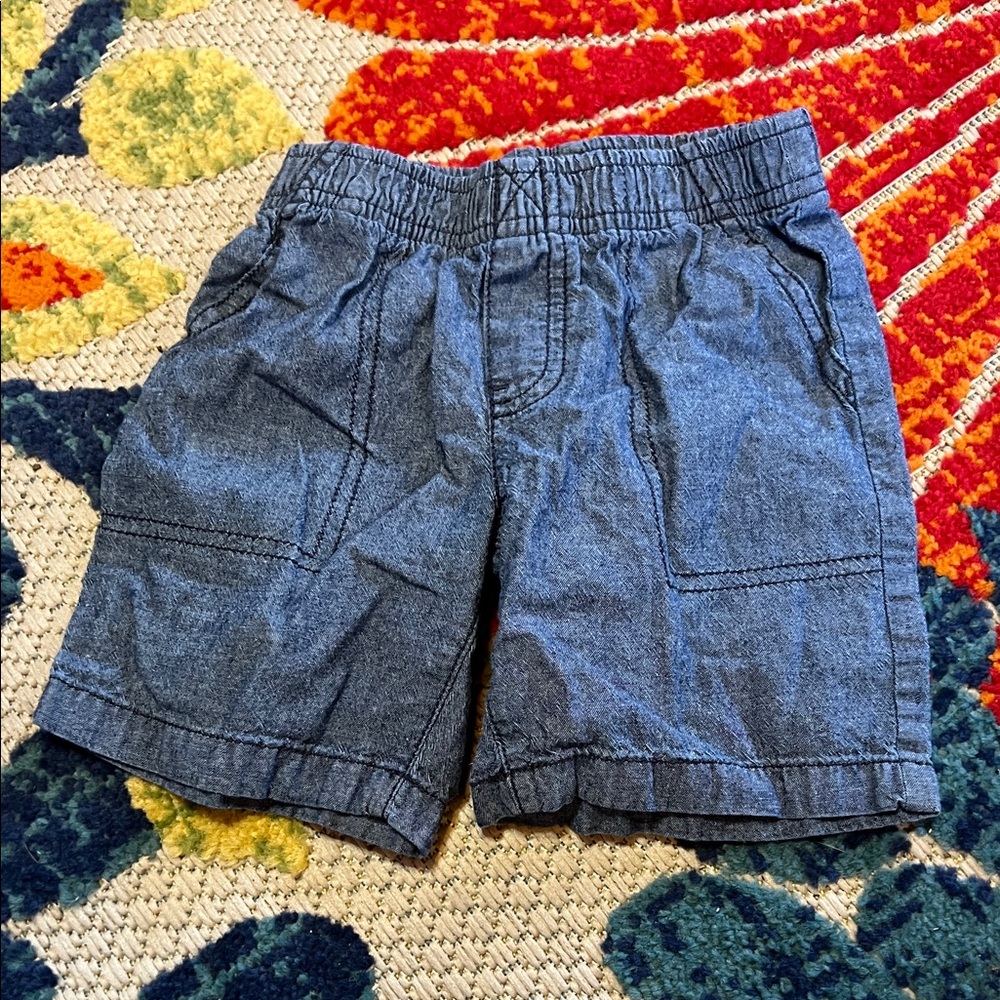 Carter's Blue Denim Kids Shorts